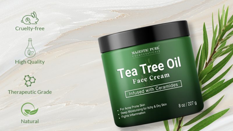 DIY Recipe: Tea Tree Oil Face Cream for Dry & Itchy Skin, Acne, and Scars