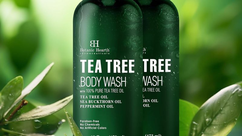 Tea Tree Body Wash: Naturally Combat Skin Issues and Promote Healthier Feet and Skin