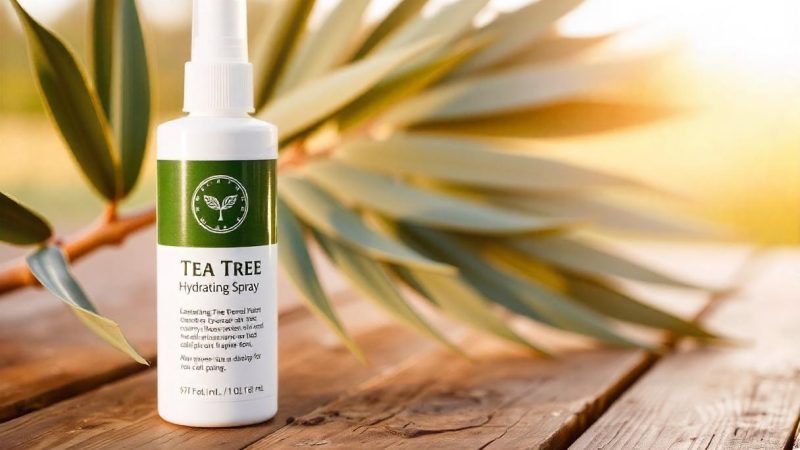 Tea Tree Lemon Sage Thickening Spray: Enhancing Volume and Body for Fine Hair